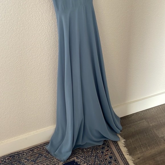 Baby Blue Prom Dress - Picture 2 of 4